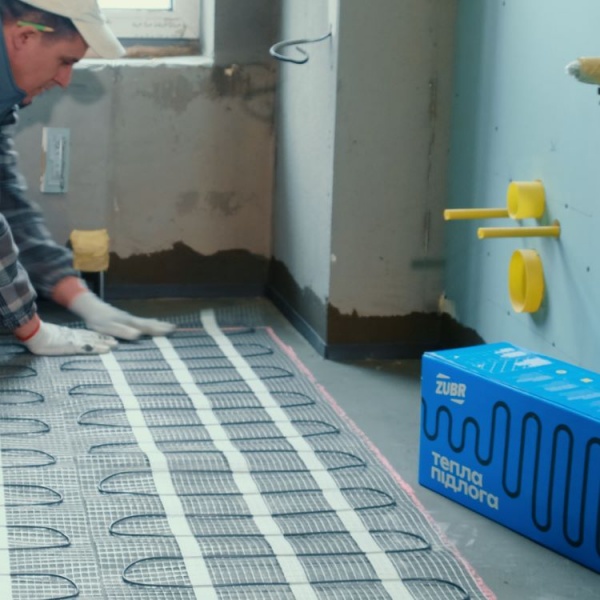 Нагрівальний мат ZUBR DC Mat 160 / 6 кв.м