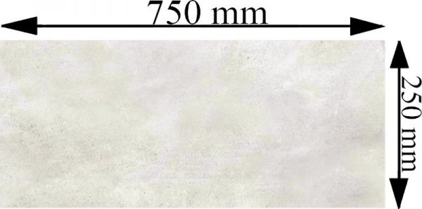 Плитка Konskie group Hilton Soft Grey 25x75 