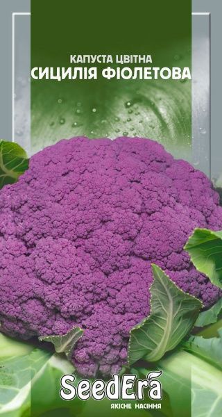 Семена Seedera капуста цветная Сицилия фиолетовая 0,5г