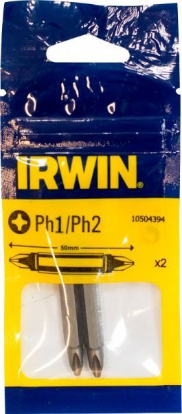 Бита Irwin двостороння я PH DOUBLE END 50 мм. PH2/PH2 2 шт. 10504394