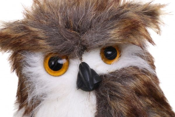 Декорация новогодняя Сова 10х22 см EPI-LD18A006 