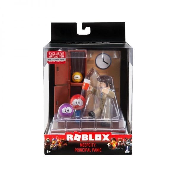 Фігурка колекційна Jazwares Roblox Desktop Series Meep City: Principal Panic W6 ROB0261 
