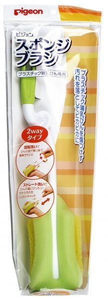 Щетка Pigeon с губкой для мытья детских бутылочек