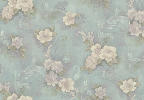 Обои виниловые на флизелиновой основе Vinil Блюмарин декор ЭШТ 6-1404 1,06x10,05 м 