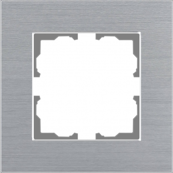 Рамка одноместная HausMark Stelo универсальная хром 501-6544-146