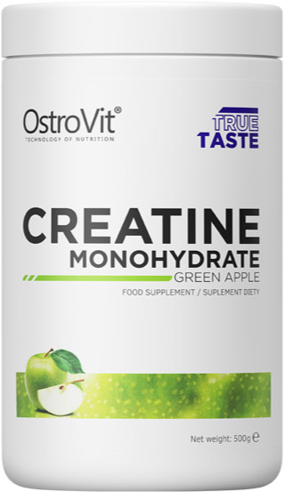 Креатин Ostrovit Creatine Monohydrate зелене яблуко 500 г 