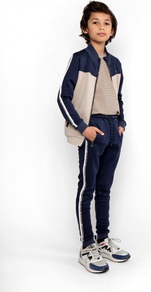 Футболка для мальчиков NWM р.146 серо-персиковый T46206-1 