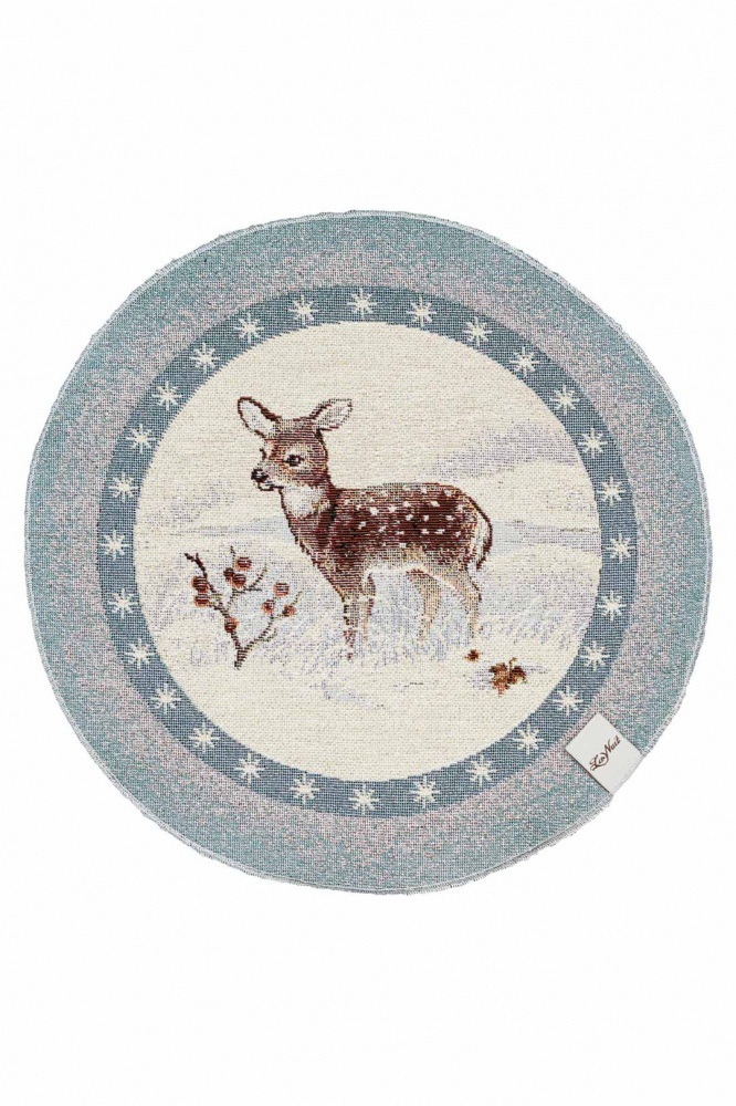 Серветка декоративна La Nuit Хутір d28 28x28 см