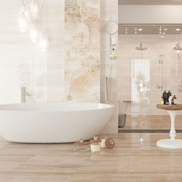 Плитка Golden Tile Savoy Coliseum бежевий декор №6 401361 30x60 