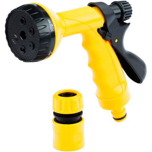Набір для поливу Expert Garden Пістолет на 6 режимів та конектор DY2423 