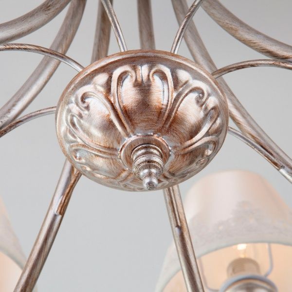 Люстра стельова Strotskis Incanto 60069/8 8x40 Вт E14 срібний 