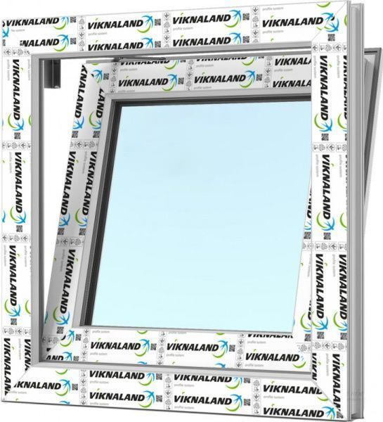 Окно поворотно-откидное VIKNALAND В 58 500x500 мм правое 