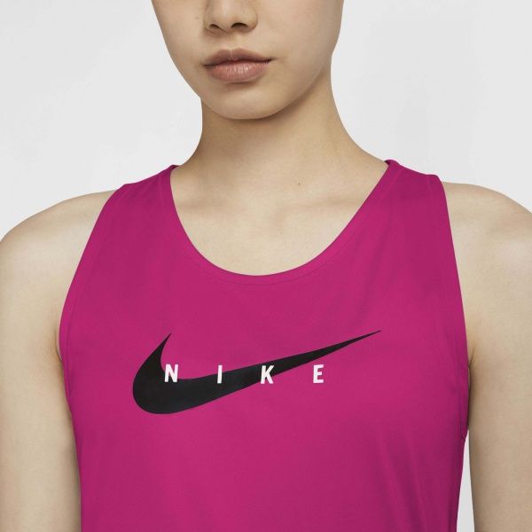 Футболка Nike W NK SWOOSH RUN TANK CZ9311-615 L рожевий