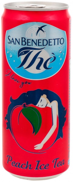 Напиток San Benedetto холодный черный чай персик
