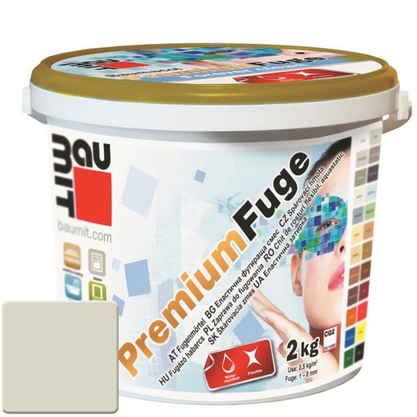 Затирка Baumit Баумакол манхетен мокрий асфальт 2 кг