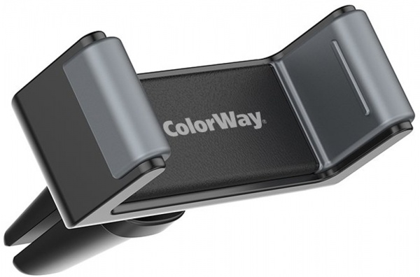 Автотримач ColorWay Clamp Holder чорний