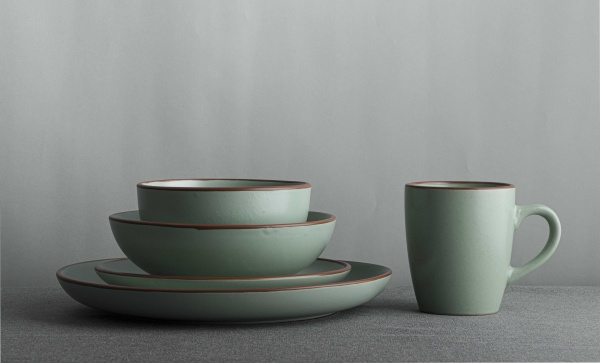 Чашка VT-P-3350M мята 350 мл Vittora