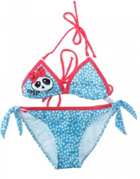 Купальник для дівчаток Della Estera р.128 блакитний 