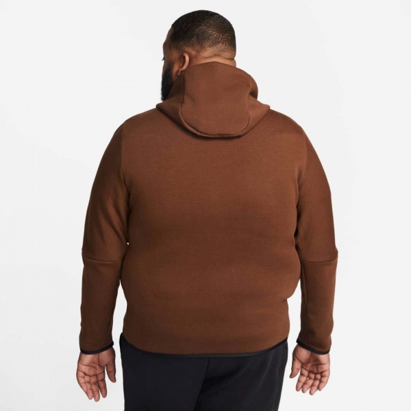 Джемпер Nike TCH FLC HOODIE FZ WR CU4489-259 р. XL коричневий