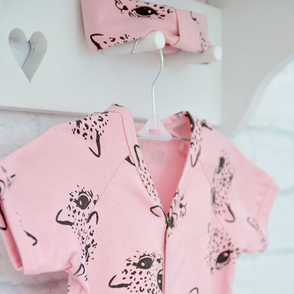 Пісочник для дівчинки Blanka Киця р.80 рожевий 12948 