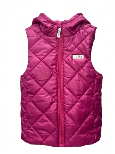 Жилет дитячий для дівчаток JOIKS р.122 фуксія JD-35 