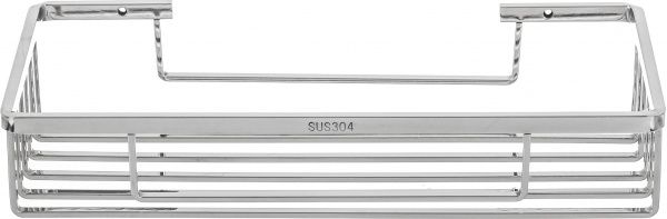 Полка для ванной Trento прямоугольная одинарная SS304 