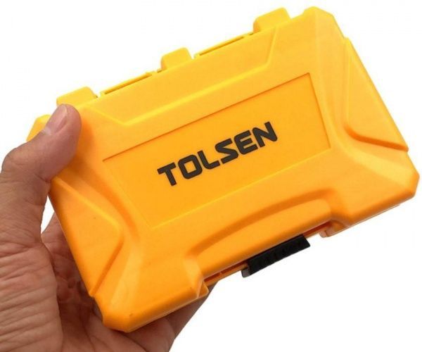 Набор сверл Tolsen дерево-металл-кирпич / бетон 2-10 мм 16 шт. 75628