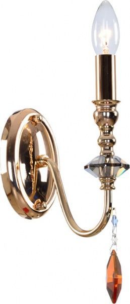 Бра Victoria Lighting Antonia/AP1 1x40 Вт E14 золото 