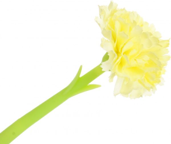 Ручка гелевая Желтая гвоздика 