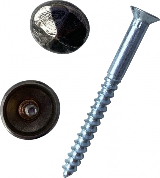 Тримач для дзеркала D16/4x50 старе срібло 4 шт. Expert Fix