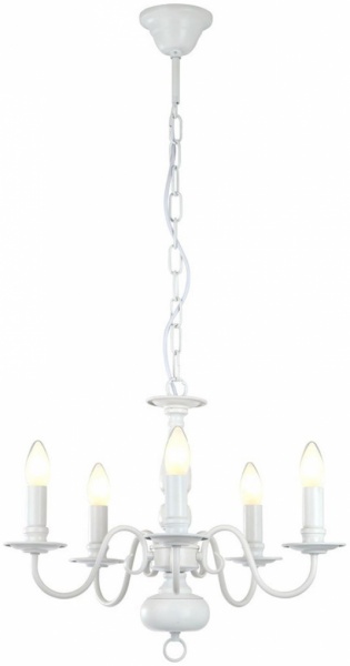 Люстра підвісна Arte Lamp Lamp Antwerp I 5xE14 білий A1029LM-5WC 