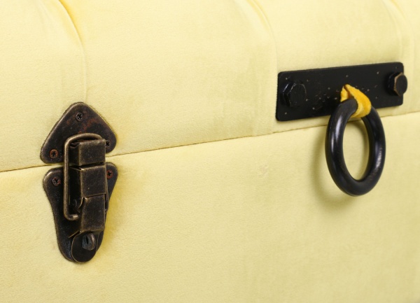 Сундук-пуф Shic S желтый 71,5х37х36,5 см 