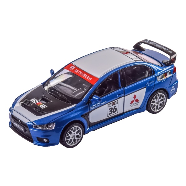 Автомодель Автопром 1:32 Mitsubishi Lancer Evolution в асортименті 68410