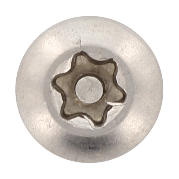 Саморез по металлу антивандальный с полукруглой головкой 4,2x38 мм нержавеющая сталь