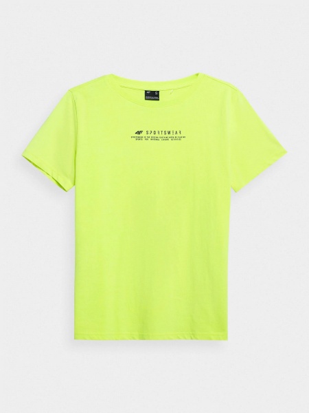Футболка 4F WOT-SHIRT TSD019 H4Z22-TSD019-45S р.L светло-зеленый