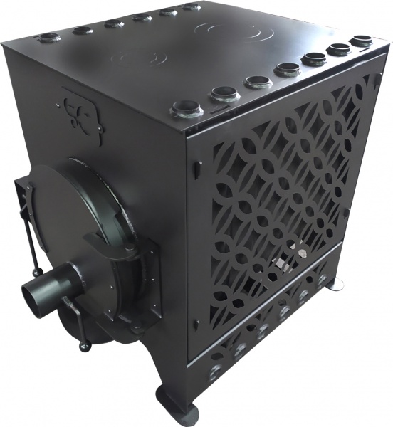 Печь отопительно-варочная Стальной характер Гетьман