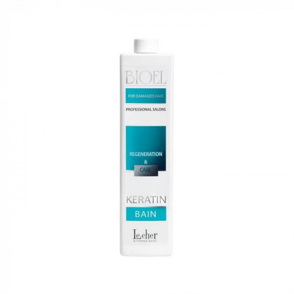Шампунь Le Cher для поврежденных волос Кератин Bioel 1000 мл