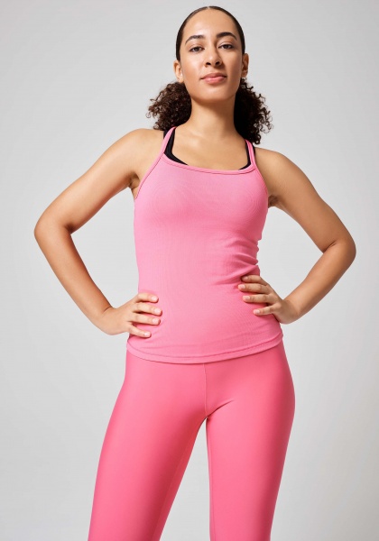 Лосины Casall ULTRA HIGH WAIST CROPPED TIGHTS 23155-395 р.36 розовый