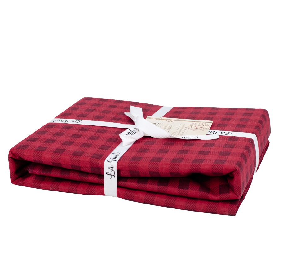 Простынь Lapland 160x220 см красный La Nuit