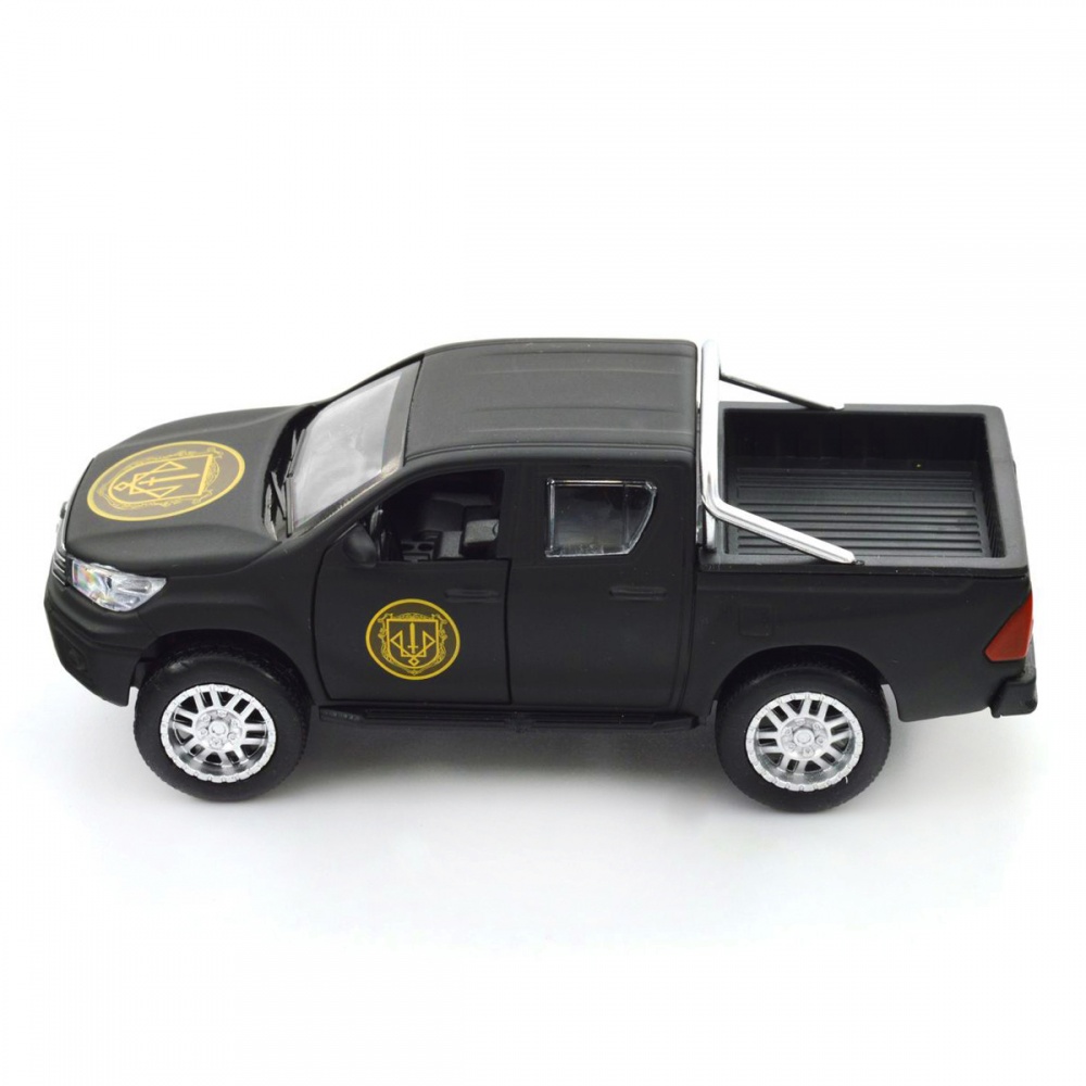 Автомодель TechnoDrive 1:32 серії Шеврони Героїв Toyota Hilux Спартан KM6118