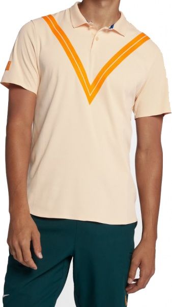 Поло Nike RF M NKCT ADV POLO NY 939080-838 M помаранчевий