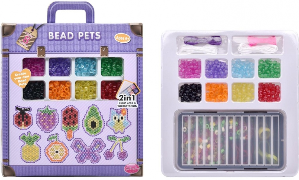 Набор для творчества ZHI MING XING в кейсе Bead Pets MX0418696
