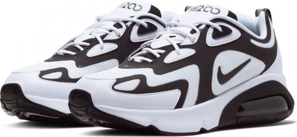 Кроссовки Nike AIR MAX 200 AQ2568-104 р.10 бело-черный