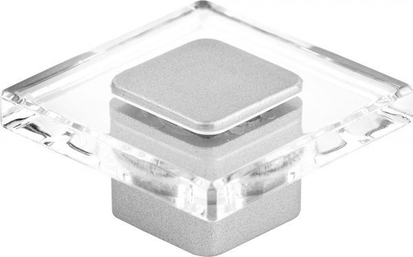 Мебельная ручка матовый хром Poliplast 0414QTRASV