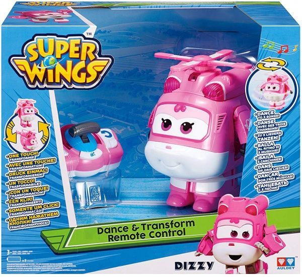 Игрушка-трансформер Super Wings Dizzy на радиоуправлении YW710740