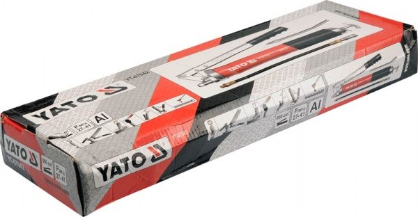 Шприц мастильний з жорсткими і гнучкими аплікаторами YT-07042 YATO