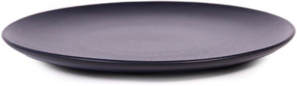 Тарелка 18 см Блек Мат Manna Ceramics
