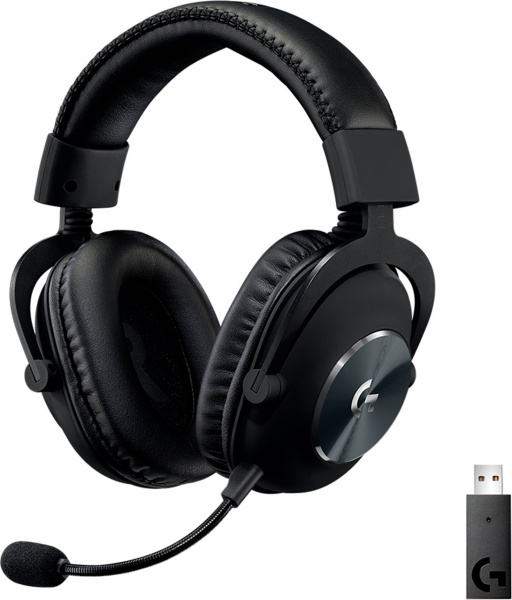 Гарнітура ігрова Logitech PRO X Wireless LIGHTSPEED Gaming Headset black (981-000907) 