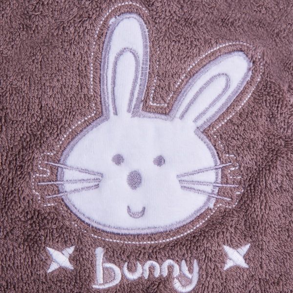 Рушник-куточок Luna Kids Banny 90х90 см бежевий 