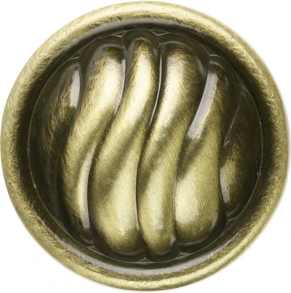 Ручка-кнопка античная бронза Kerron RK-022 BA